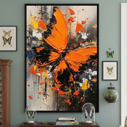 Radiant Lepidoptera Canvas Wall Art