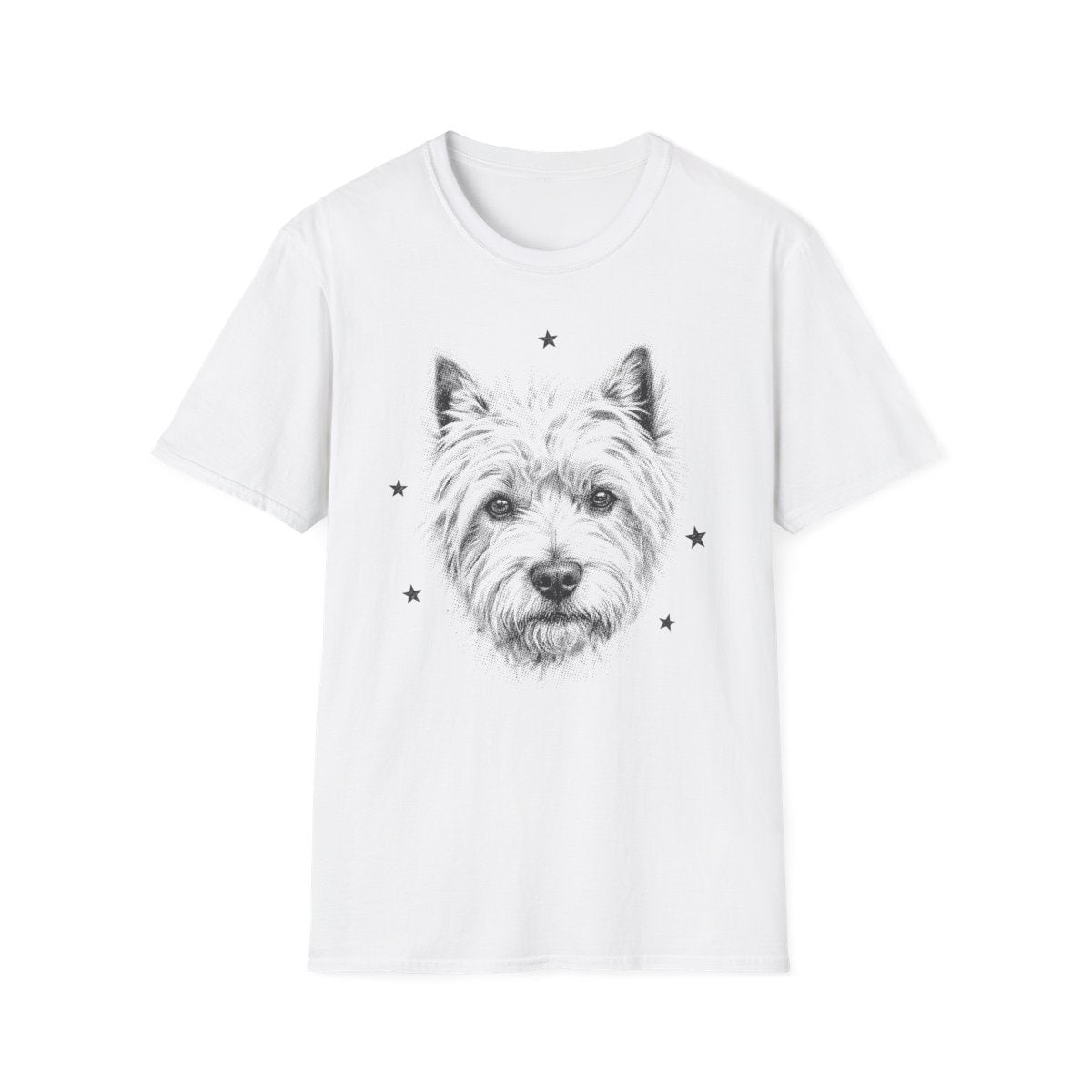 Halftone Westie Tee