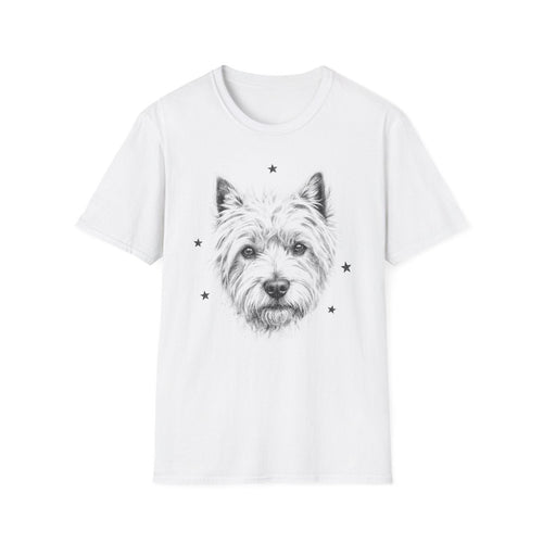 Halftone Westie Tee