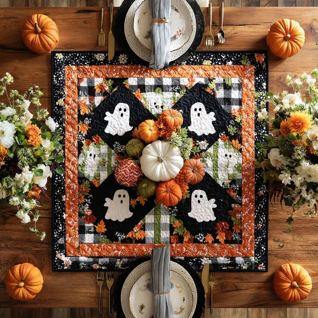 Hallocuties Quilted Table Topper