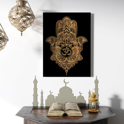 Hand of Fatima Canvas Wall Art