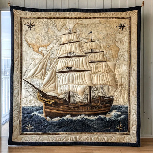Harbor Dawn Quilt Blanket