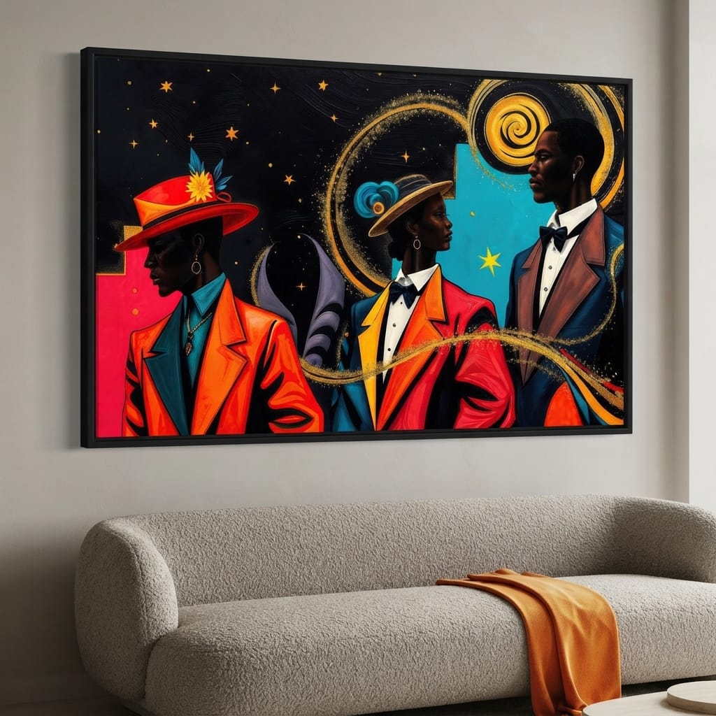 Harlem Renaissance Canvas Wall Art
