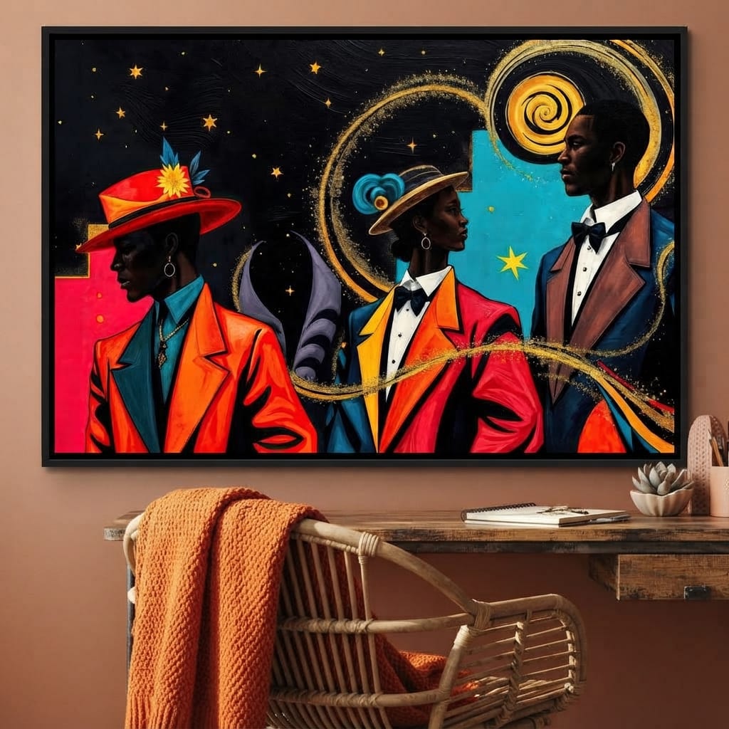 Harlem Renaissance Canvas Wall Art