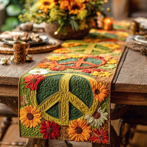 Harmony Bloom Quilted Table Runner