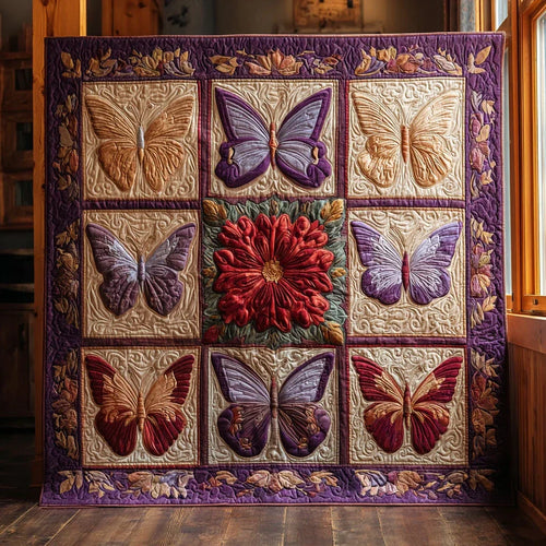 Harmony Of Colors Quilt Blanket