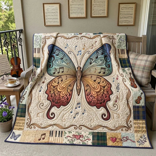 Harmony Wings Butterfly Quilt Blanket