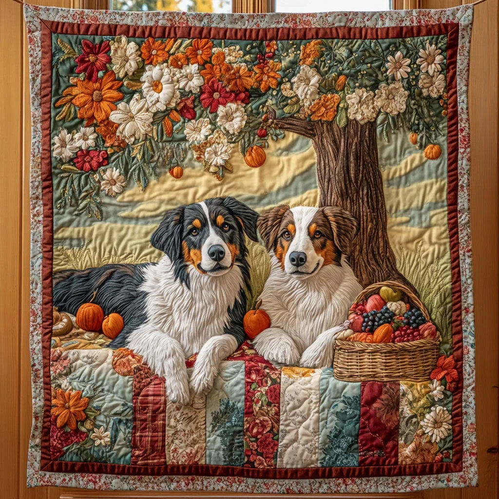 Harvest Companions Quilt Blanket