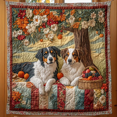 Harvest Companions Quilt Blanket