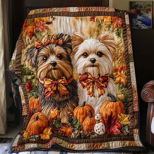 Harvest Companions Quilt Blanket