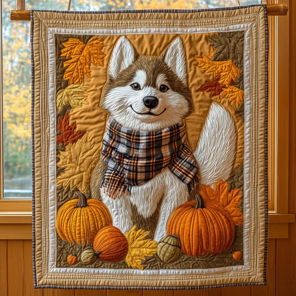 Harvest Husky Quilt Blanket