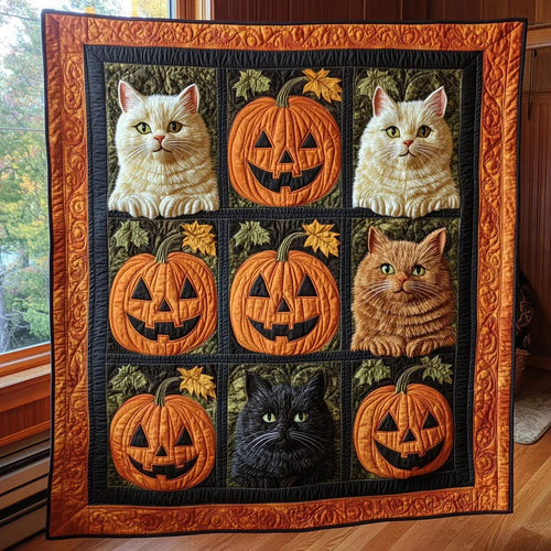 Harvest Mischief Quilt Blanket