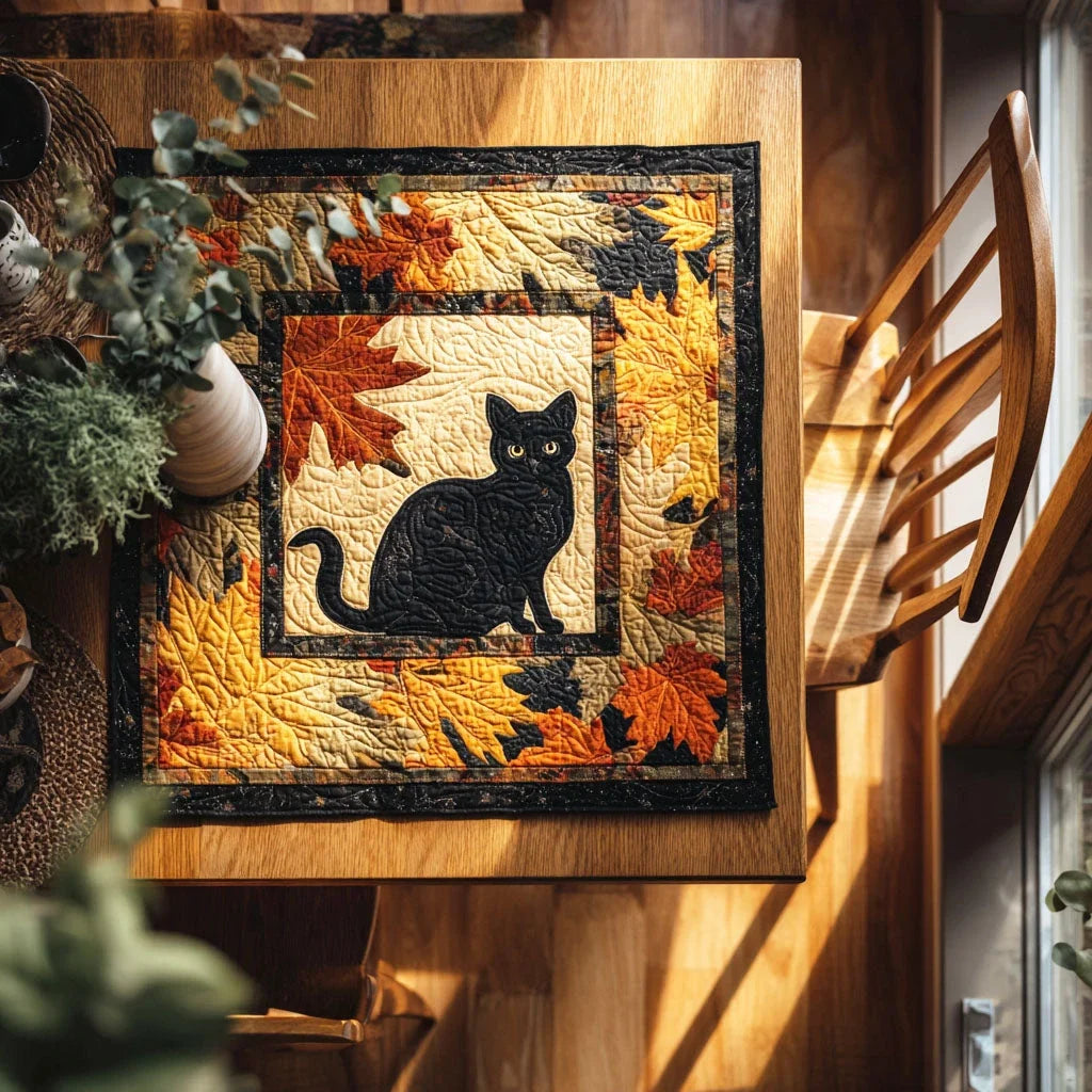 Harvest Tail Quilted Table Topper