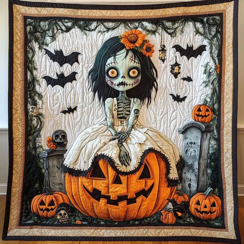 Haunted Blossom Quilt Blanket