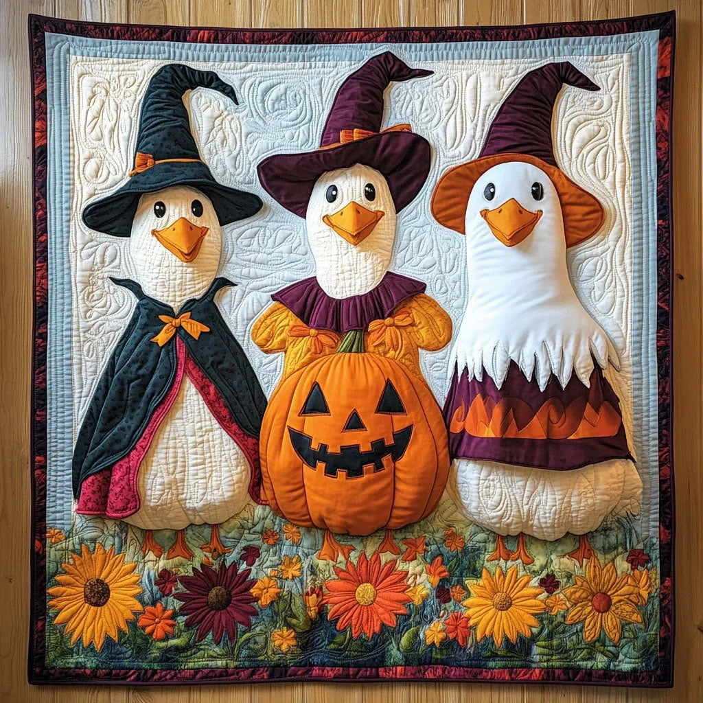 Haunted Hatchlings Quilt Blanket