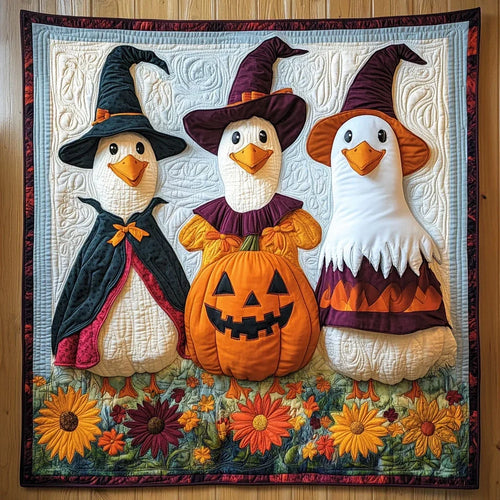 Haunted Hatchlings Quilt Blanket