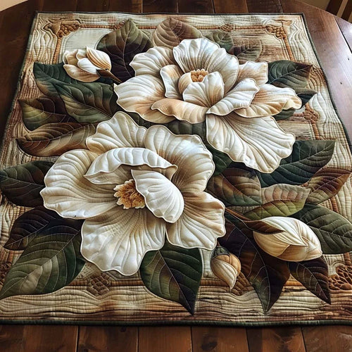 Heritage Petal Quilted Table Topper