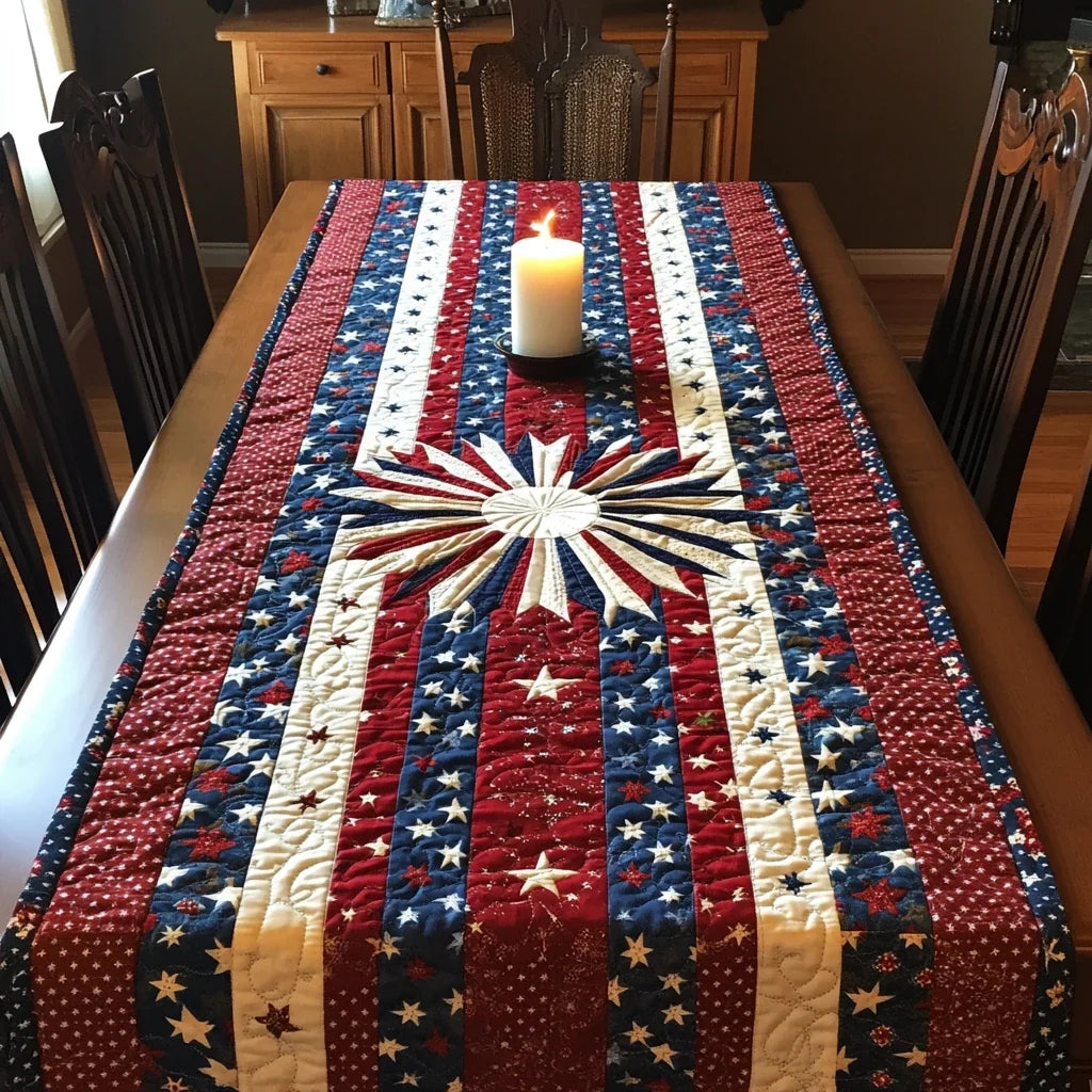 Heritage Threads Quilted Table Runner