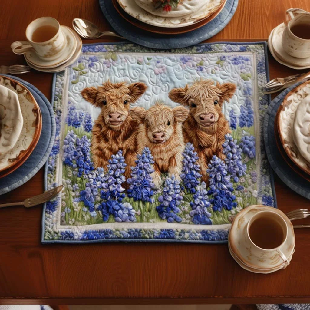 Highland Breeze Quilted Table Topper