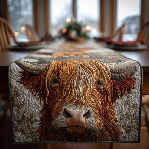Highland Roots Quilted Table Runner