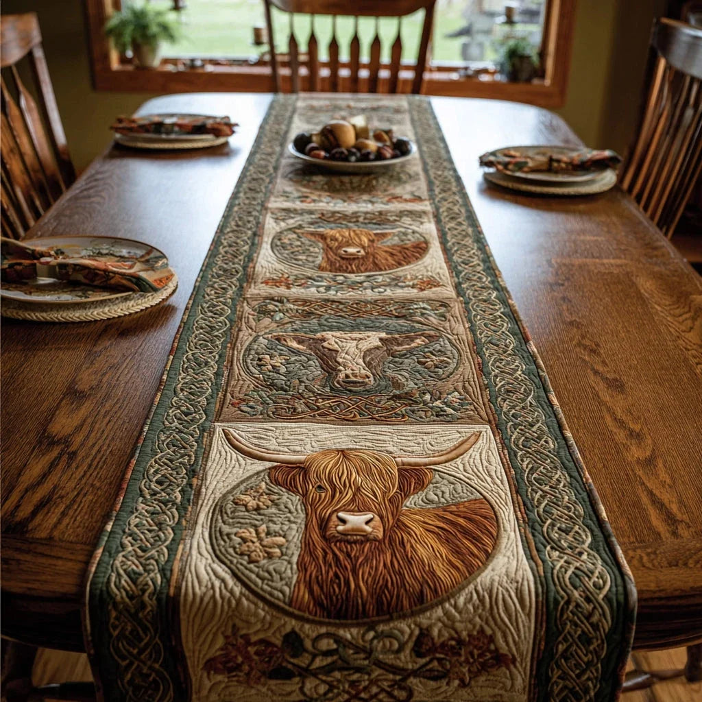 Highland Spirit Quilted Table Runner