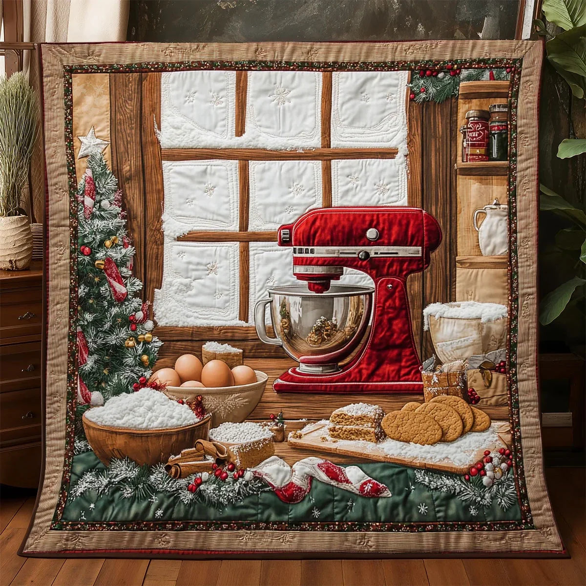 Holiday Batter Dreams Quilt Blanket
