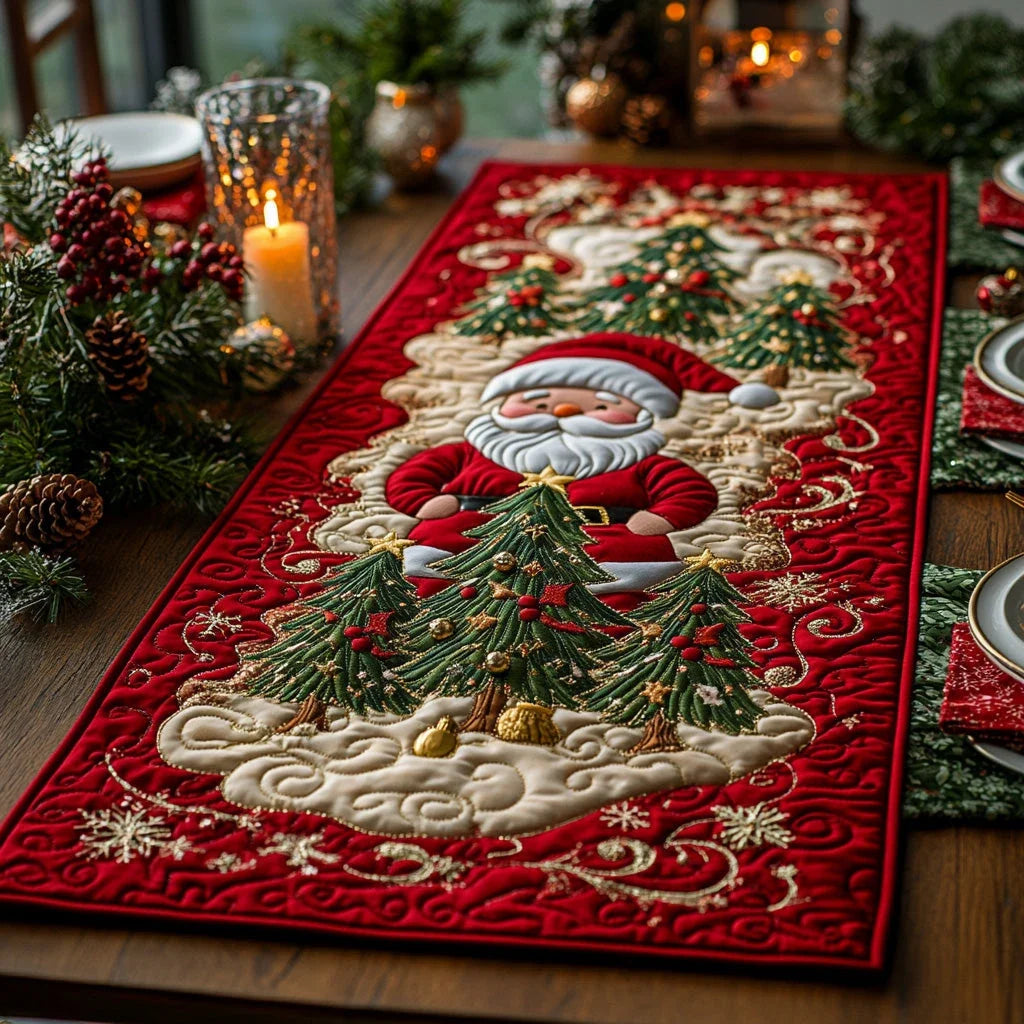 Holiday Cheer Quilted Table Runner