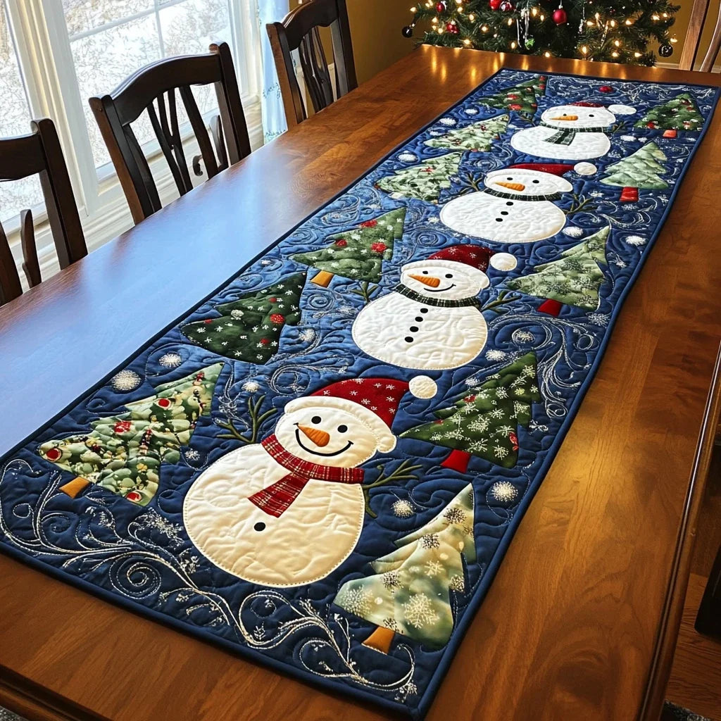 Holiday Cheer Quilted Table Runner