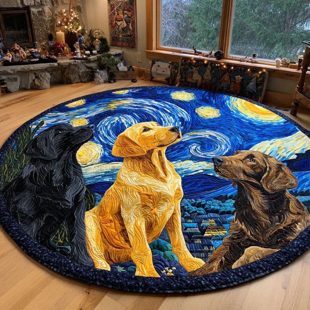 Holiday Companions Quilted Round Mat