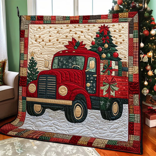 Holiday Haul Quilt Blanket