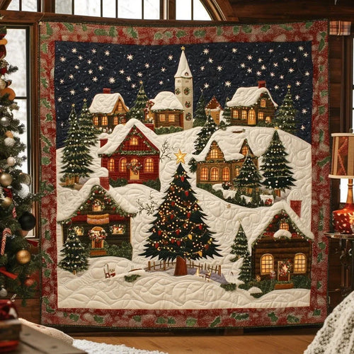 Holiday Home Quilt Blanket