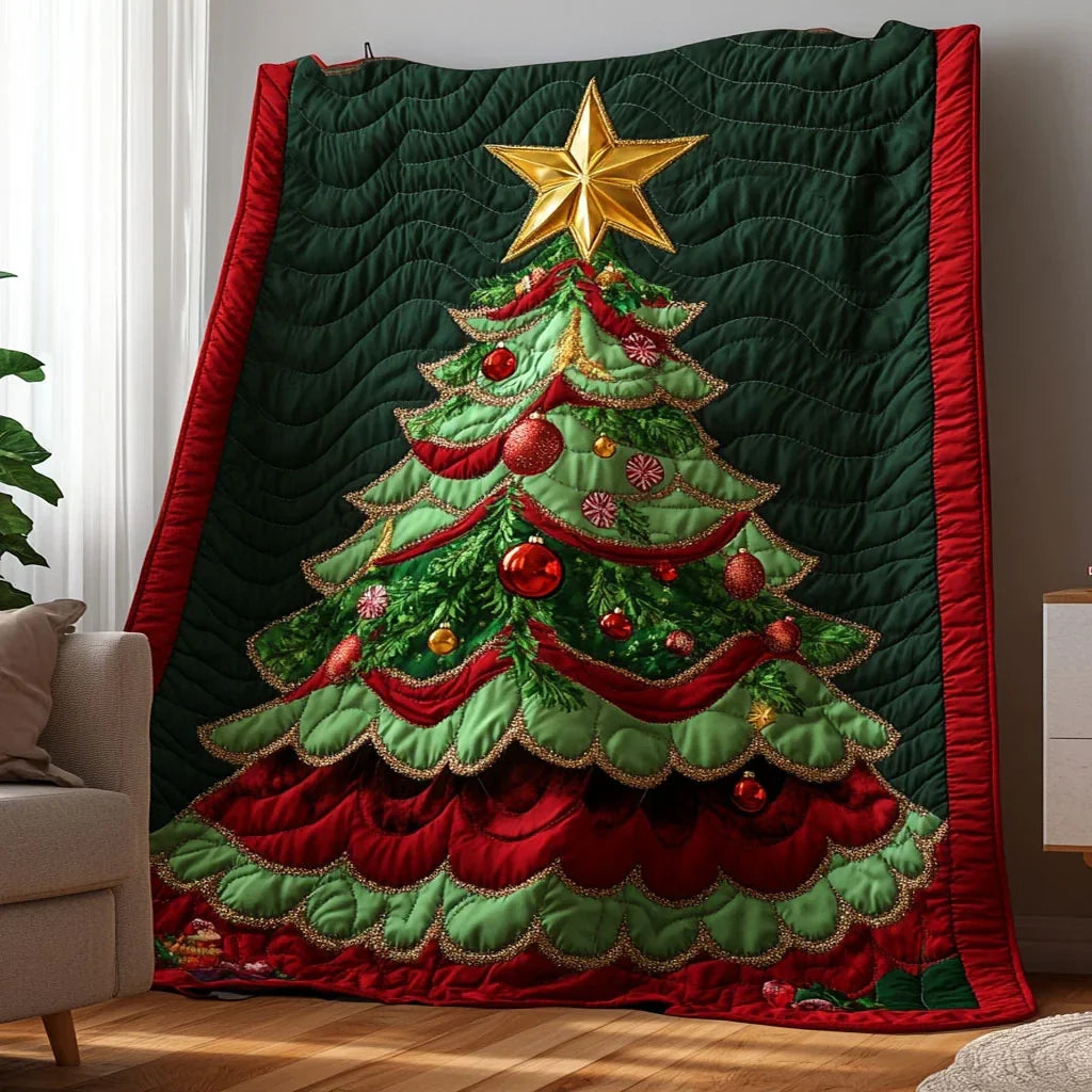 Holiday Spark Quilt Blanket
