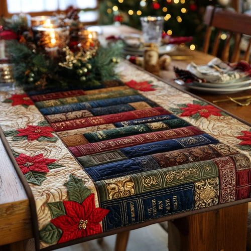 Holiday Tomescape Quilted Table Runner