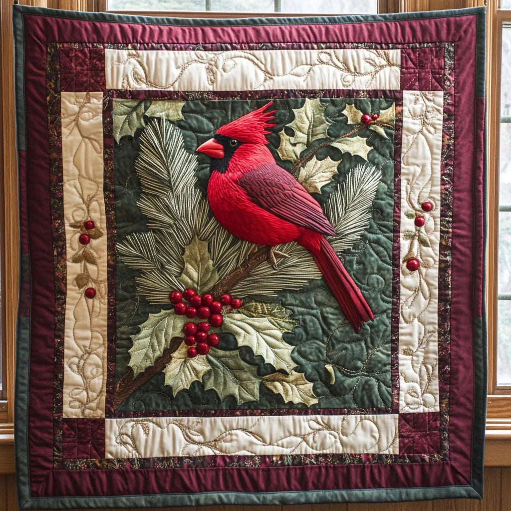 Holly Song Quilt Blanket