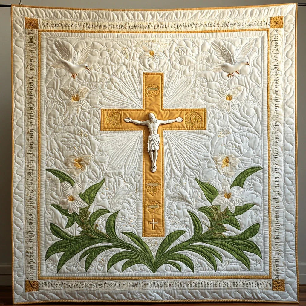 Holy Grace Quilt Blanket
