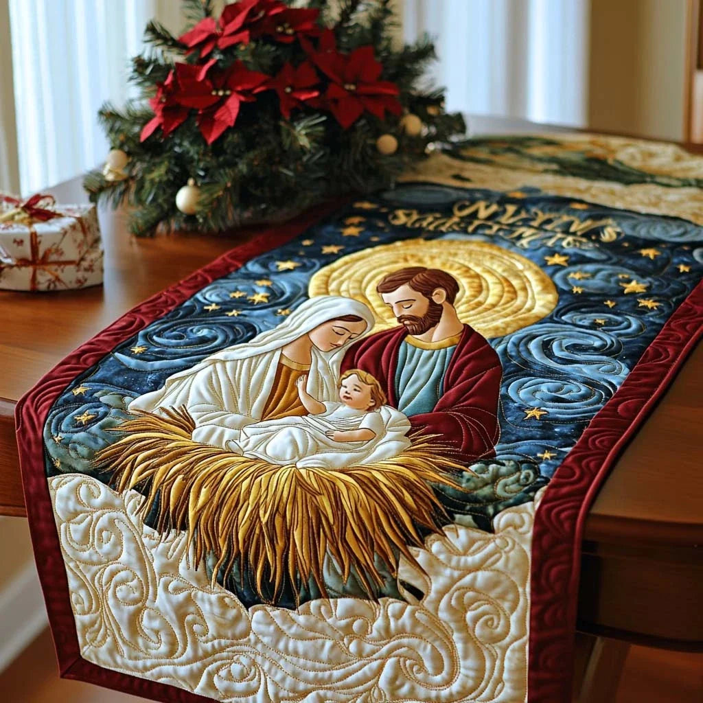 Holy Light Quilted Table Runner