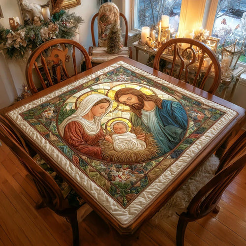 Holy Night Quilted Table Topper