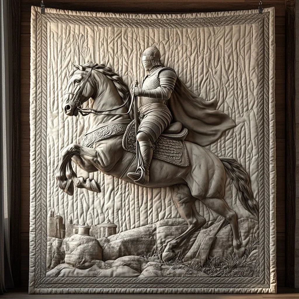 Holy Ride Quilt Blanket