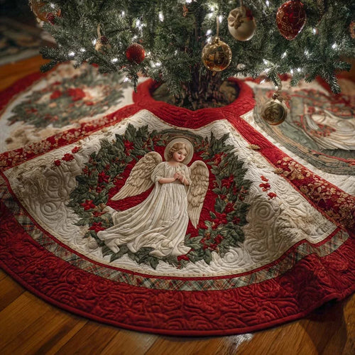 Holy Serenity Quilted Tree Skirt