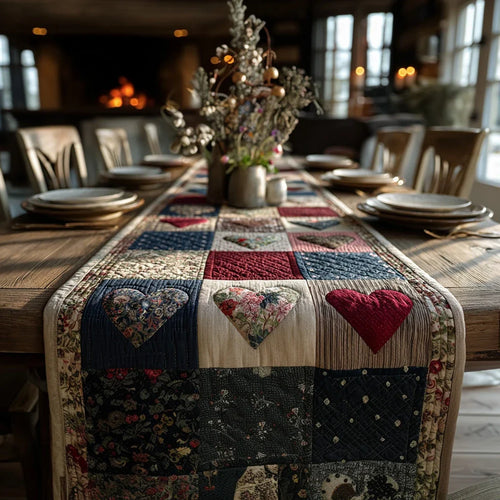 Homestead Love Quilted Table Runner