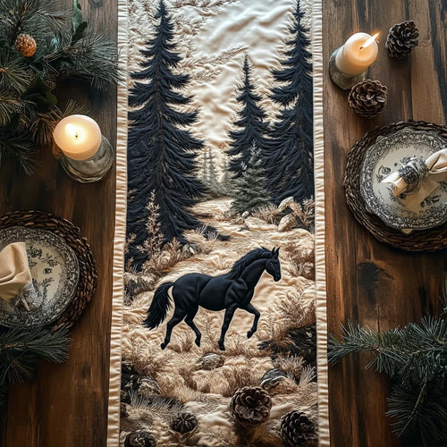 Horse Whisperer Quilted Table Runner