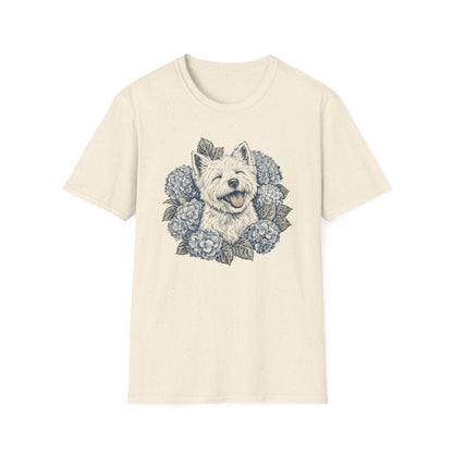 Hydrangea Westie Tee
