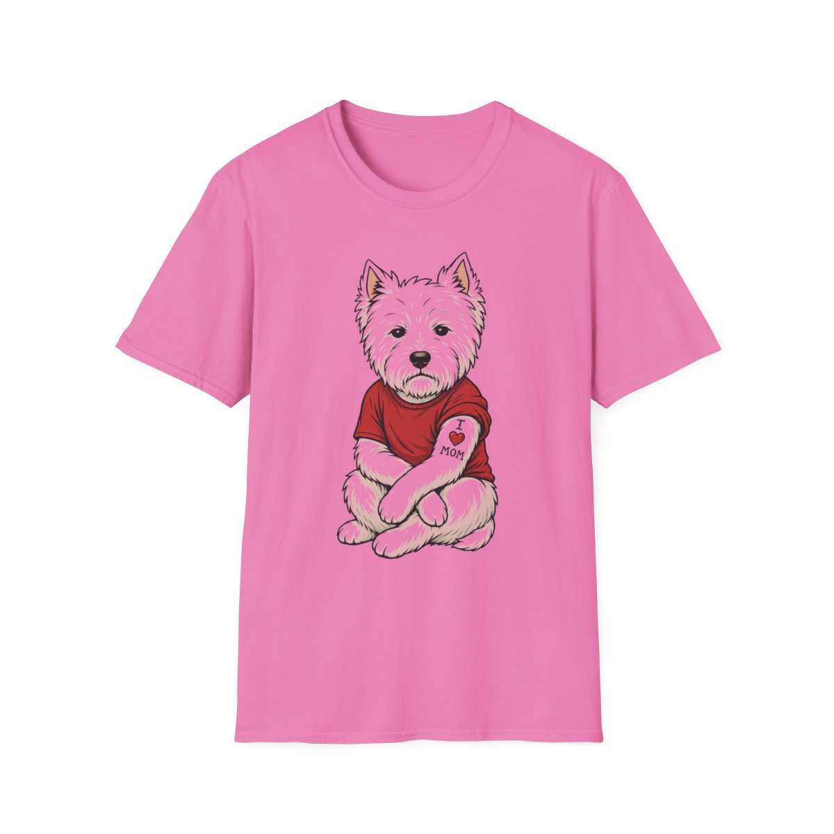 I Heart Mom Westie Tee