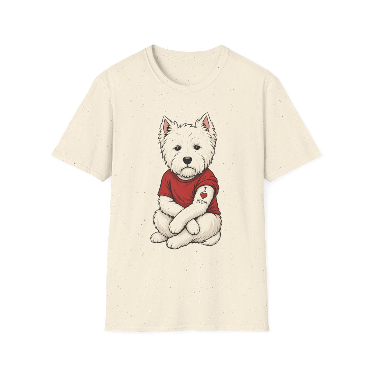 I Heart Mom Westie Tee