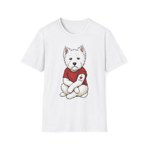 I Heart Mom Westie Tee