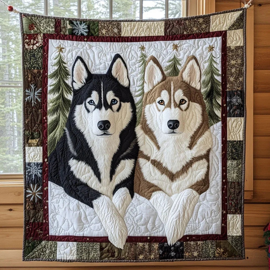 Ice Serenity Quilt Blanket