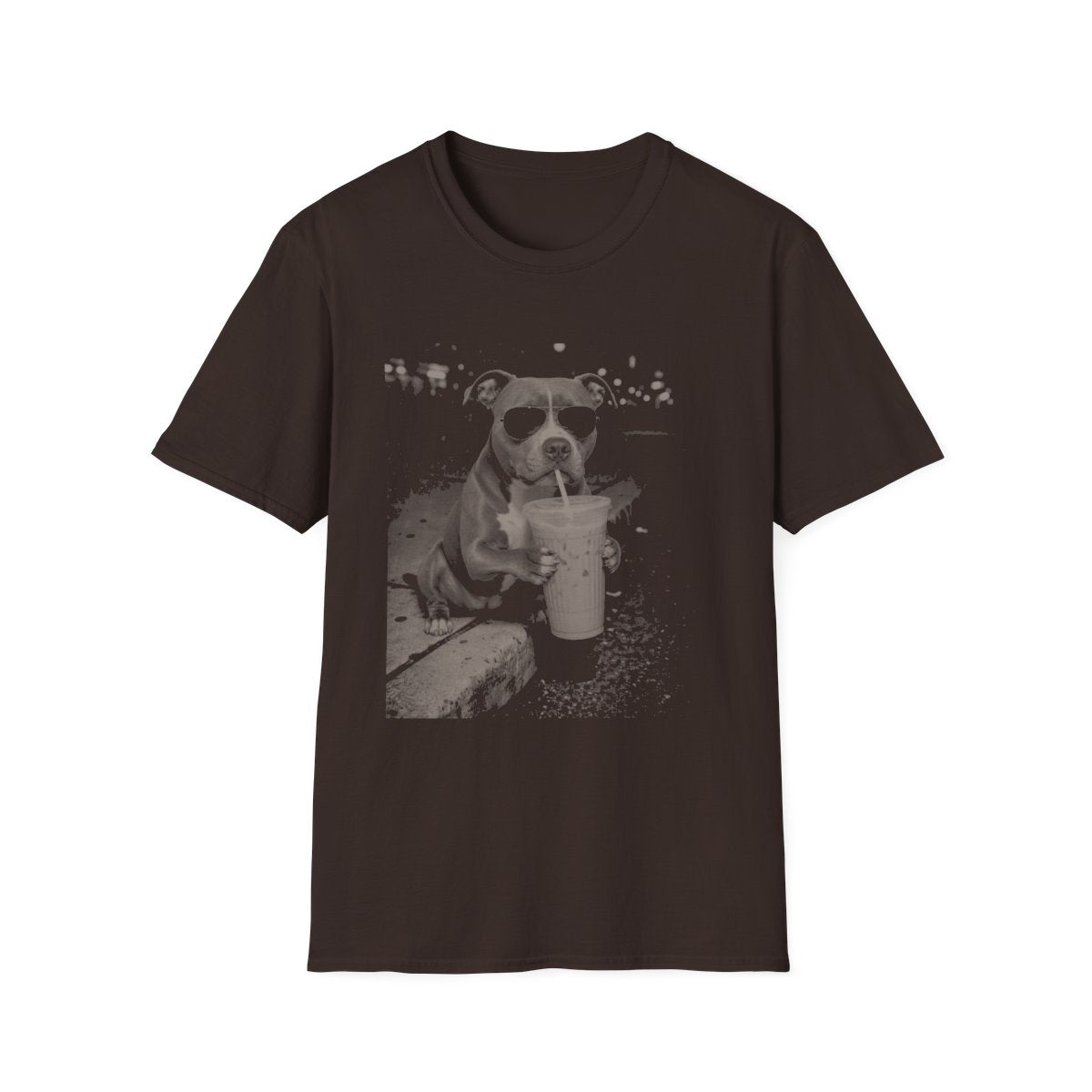 Iced Coffee American Pit Bull Terrier Tee