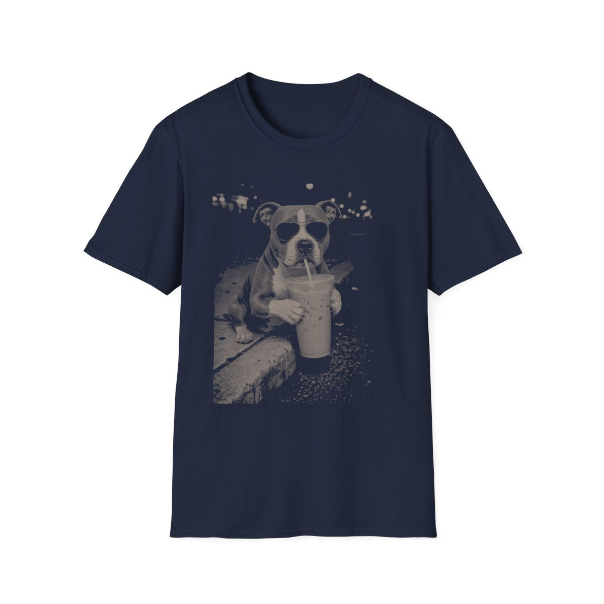 Iced Coffee American Staffordshire Terrier Tee