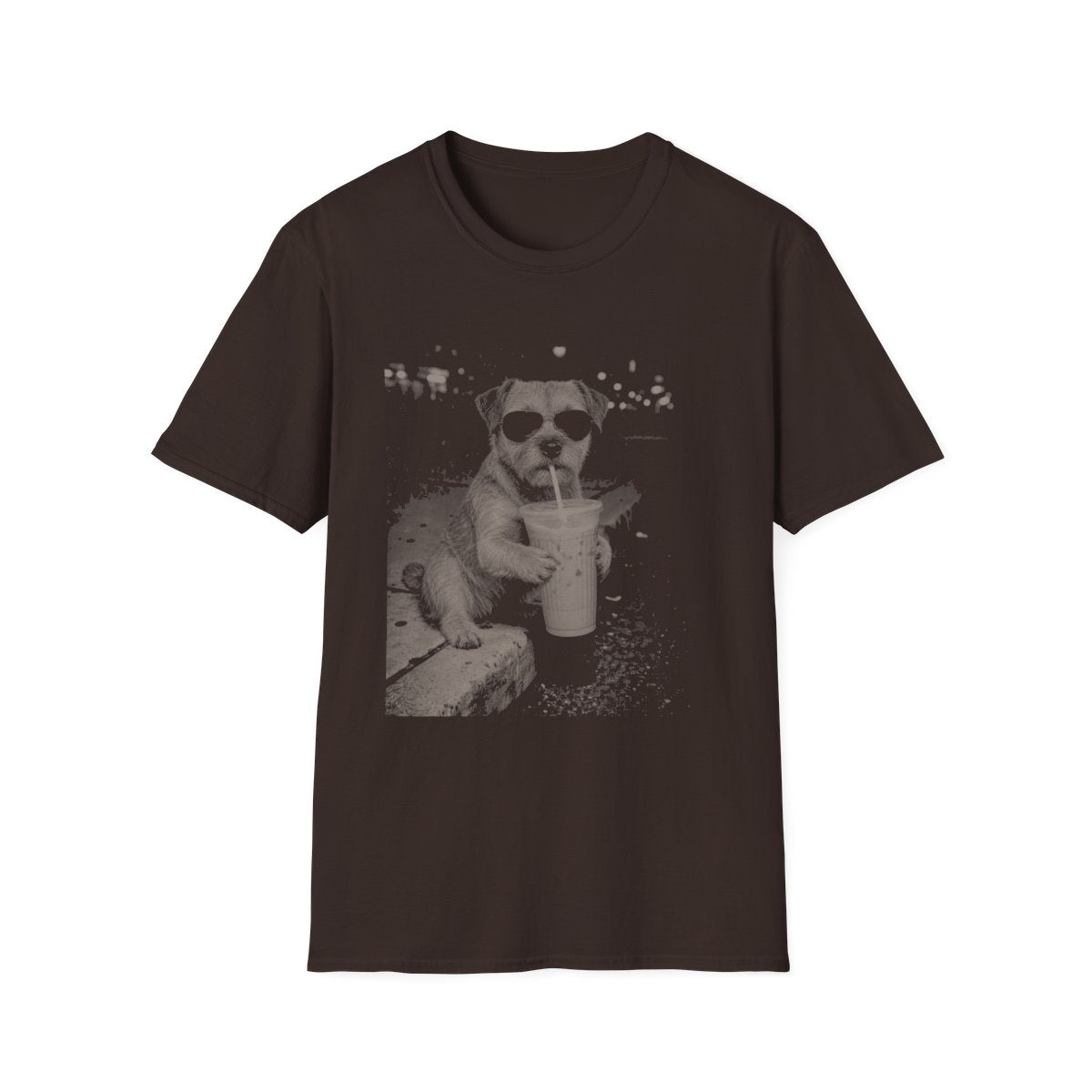 Iced Coffee Border Terrier Tee