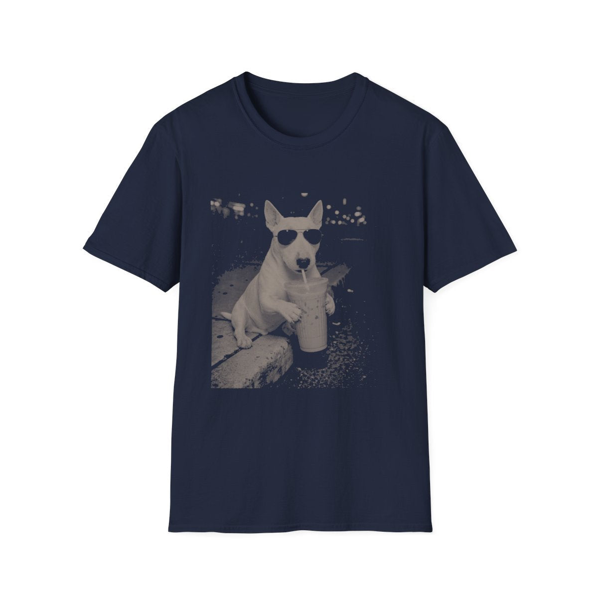Iced Coffee Bull Terrier Tee